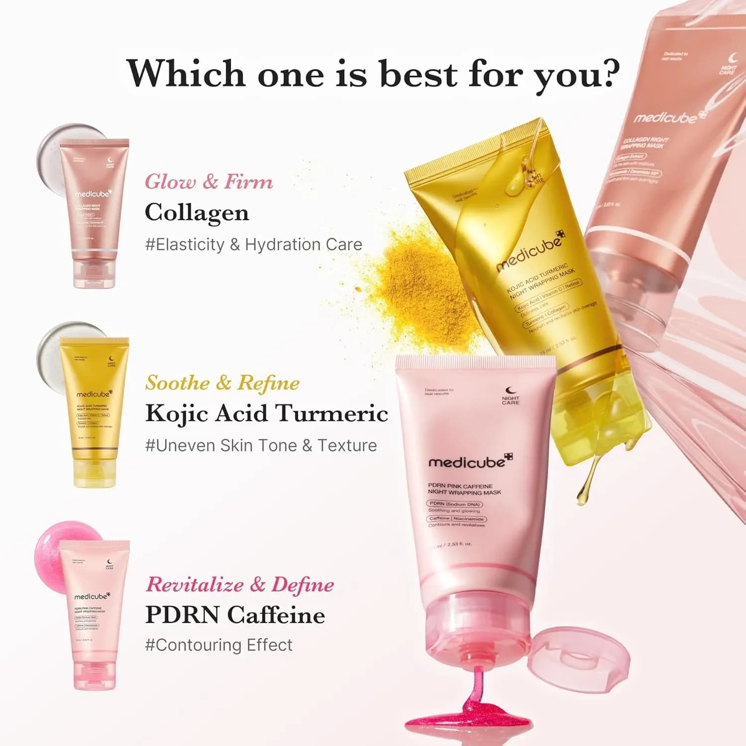 Medicube Collagen Night Wrapping Mask - 75ml | Overnight Firming & Hydrating Mask — image 2