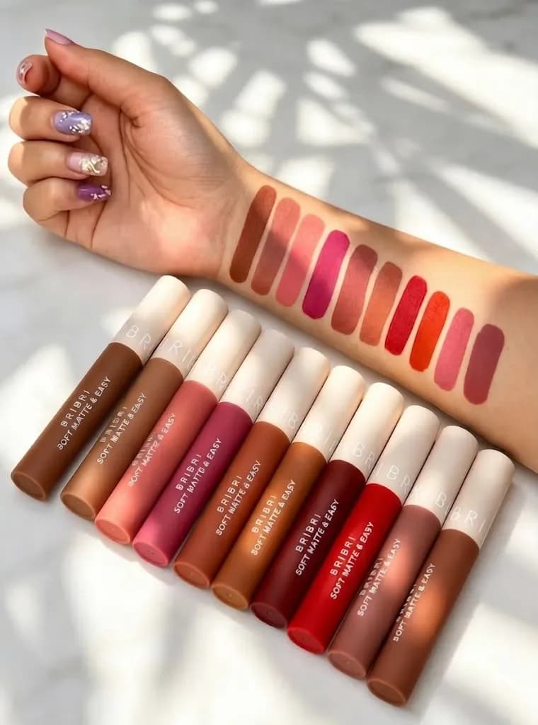 BriBri Soft Matte & Easy Lipstick – Long Lasting Waterproof Matte Lip Color — image 2