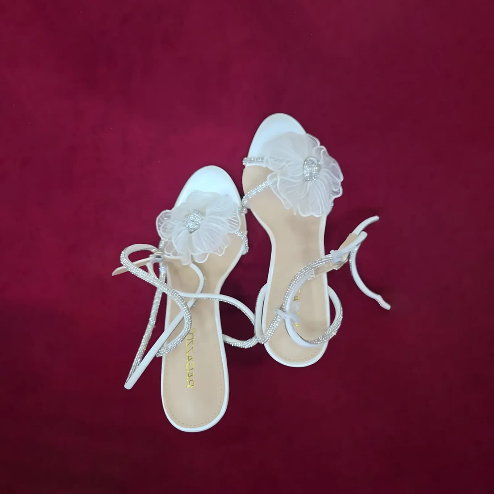 Ladies WHITE Color Shoes – Classic Free Size Comfort — image 2
